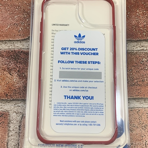 Adidas iphone cover for iPhone XS Max
iPhone 11 Pro Max - Picture 5 of 5